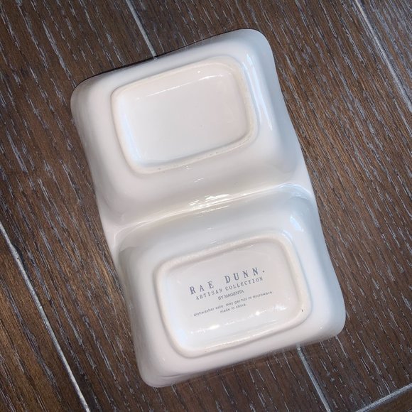 Rae Dunn Float/Swim Divided Dish - Picture 2 of 3